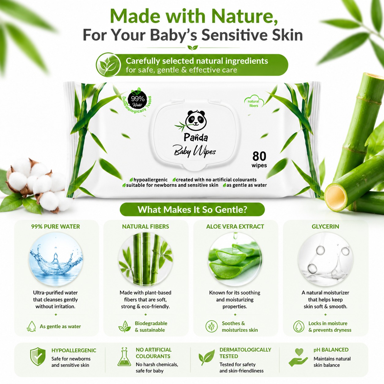 Panda Baby Wipes - Image 4