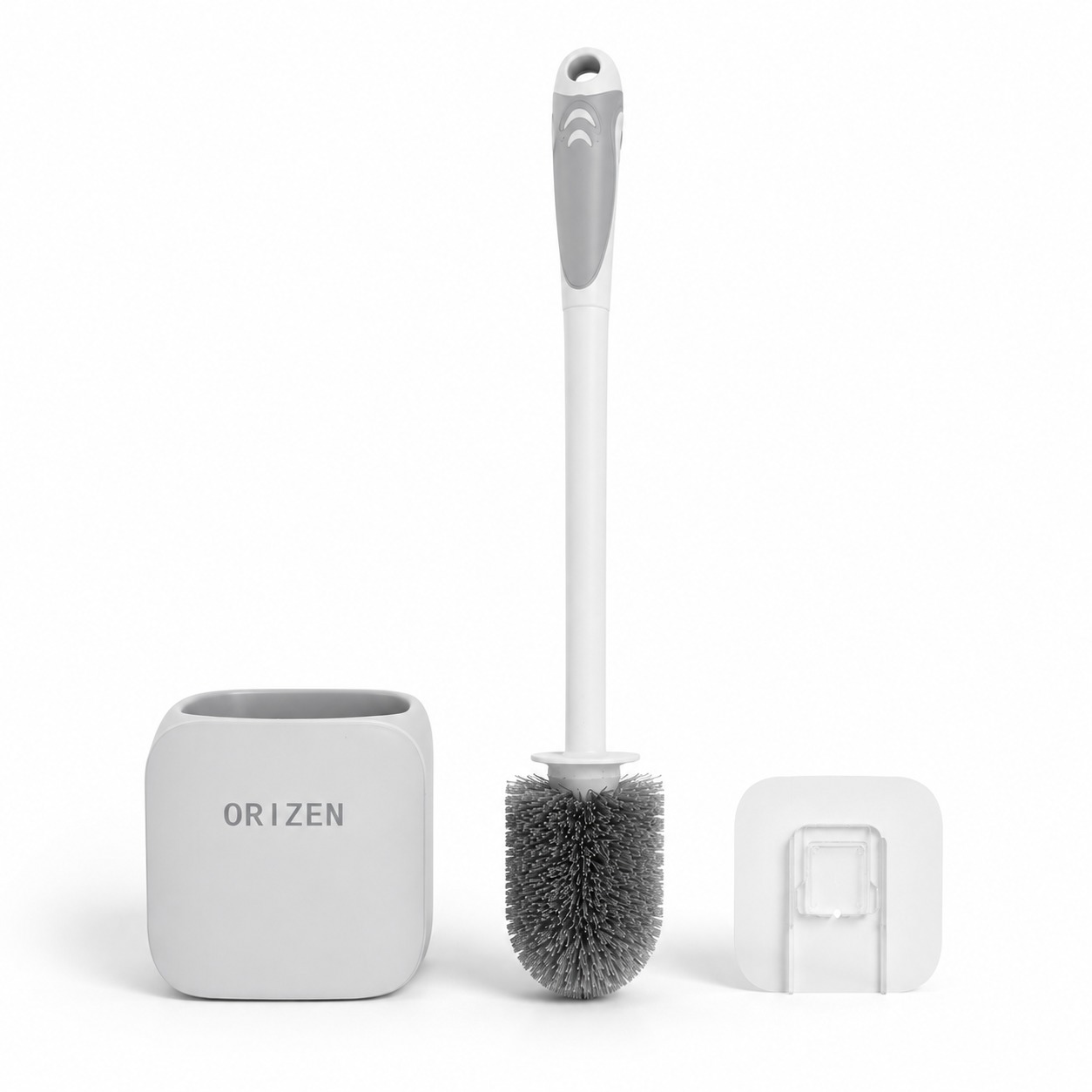 Orizen Silicone Toilet Brush Set