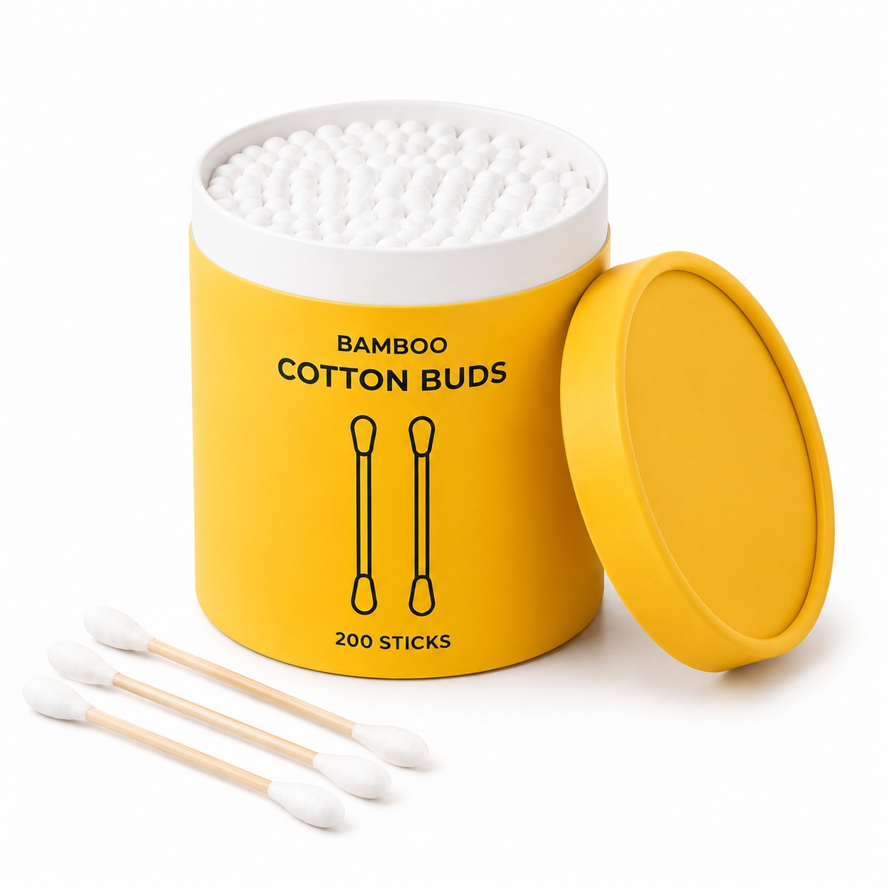 Eco-Friendly Bamboo Cotton Buds