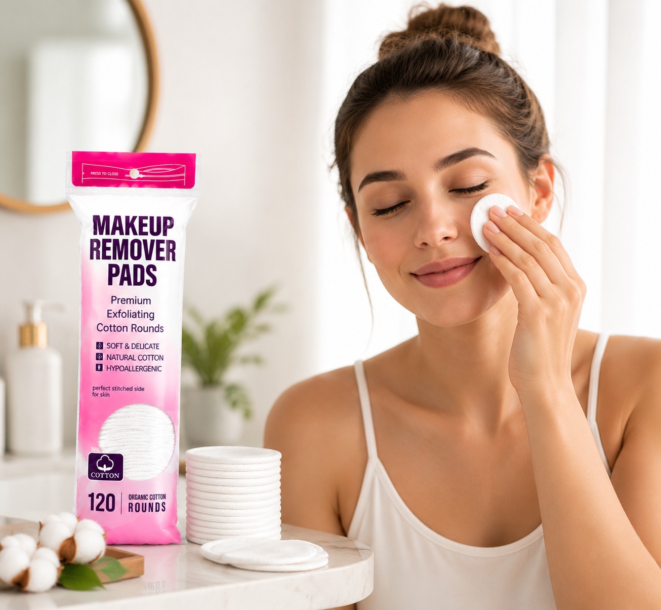 Premium Makeup Remover Pads - Image 5